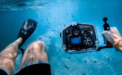 diving