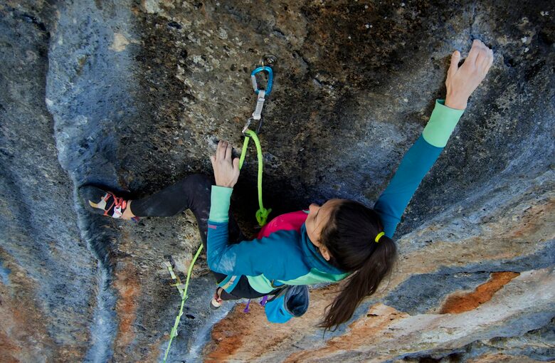 rock climbing